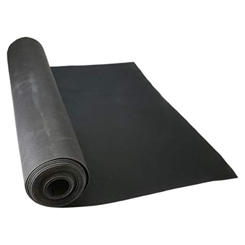 Neoprene Floor Runner (Black) - 1.5mm H x 27in W x 10ft L Cover