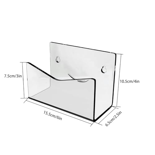 Organiseur de courrier de bureau pour mur et support de cartes postales en acier durable