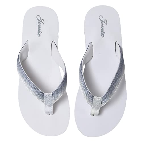 Tongs compensées femme en caoutchouc imperméable pour maison et piscine