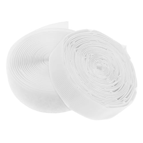 SOLUSTRE Hook and Loop Strips Adhesive 1 Roll for Strong Grip Curtain Mounting Suitable for Office School Home