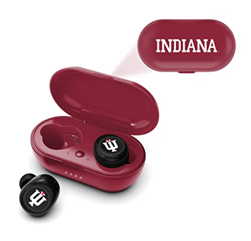 SOAR NCAA True Wireless Earbuds V.2, Indiana Hoosiers