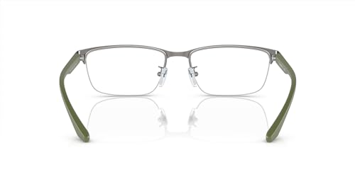 Image of Emporio Armani mens Ea1147 Rectangular Prescription Eyewear Frames