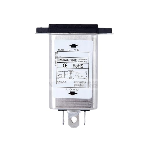 Prise de purificateur de filtre de puissance 220v CW2B-3A 10A-T anti-parasite
