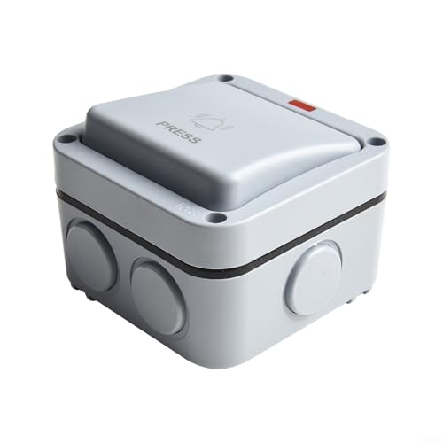 Outdoor IP66 Rated Doorbell Button Switch, Weatherproof and Dustproof Design for Reliable Performance - Additional View