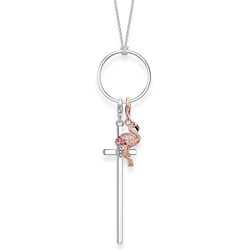 Preisvergleich Produktbild Thomas Sabo Damen-Collier Silber_vergoldet SET0453-384-9-L70