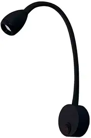 Arandela Led 3w 3000k Haste Flexível Quarto Cabeceira Cama Leitura