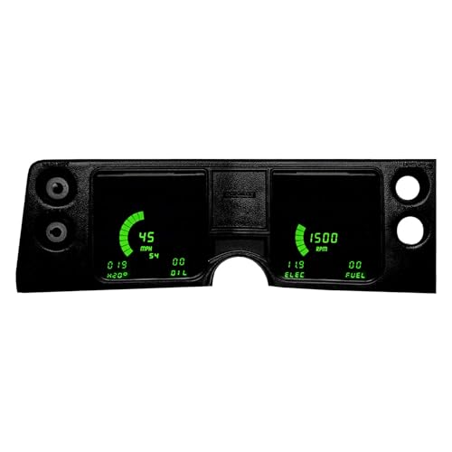 LED Digital Replacement Gauge Panel (68 Chevelle) Direct Replacement Digital Cluster