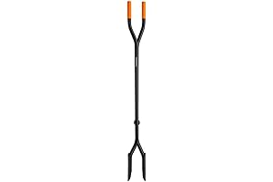 High-Performance 60" Steel Fiskars Long-handled Manual Post Hole Digger