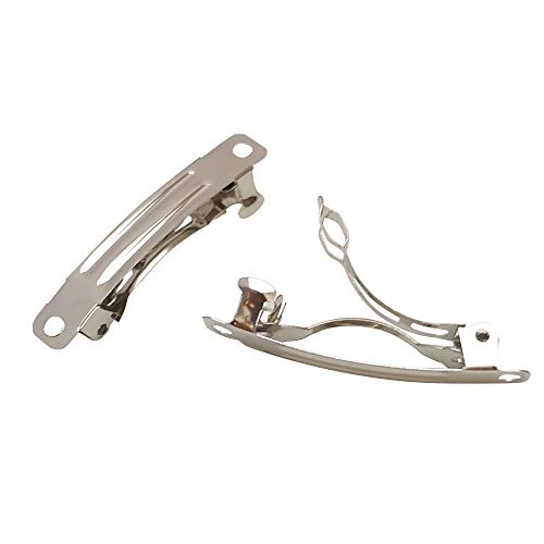 Barrettes à cheveux métal anti-glisse 3.8 cm pour réparer et créer des pinces