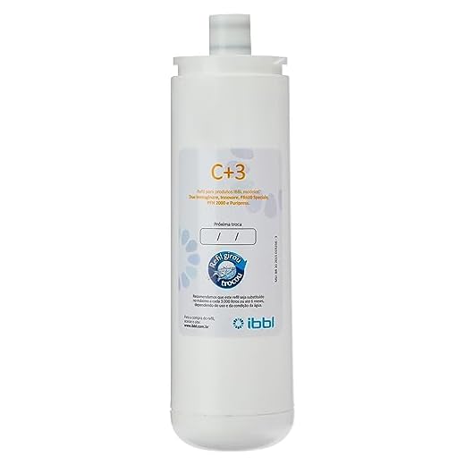 Filtro IBBL C+3 para Purificador de Água, Branco
