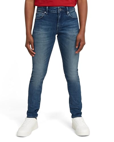 Jeans Skinny G-Star Kids 3301 Fille Pantalon Souple sans Serrer