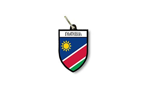 Porte cles clefs cle Drapeau Collection Ville Blason Namibie namibien