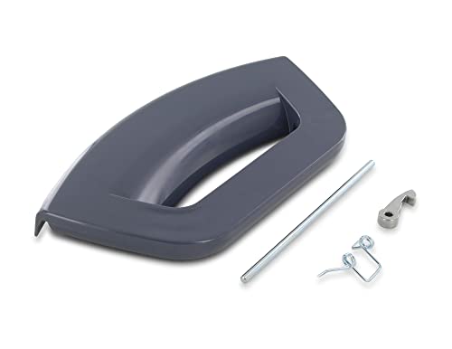DL-pro Poignée de porte pour Indesit Ariston Hotpoint C00286151 Bauknecht Whirlpool 48200031725 Poignée de fenêtre ouvre-porte pour machine à laver WMG WMD FMD