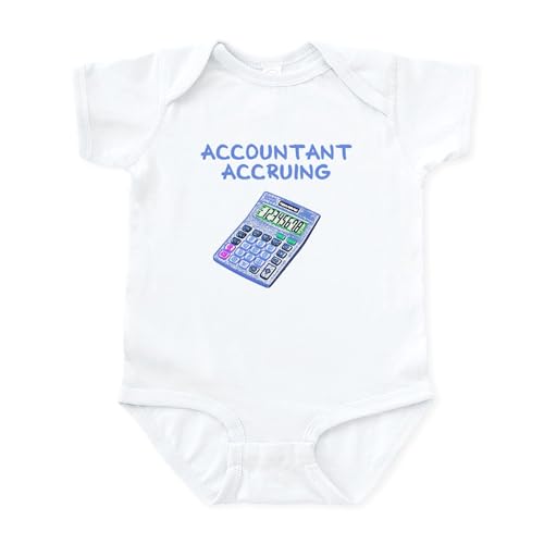 CafePress Future Accountant Body Suit Cute Infant Bodysuit Baby Romper - Main Image