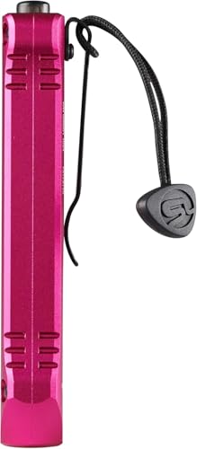 Image of Streamlight 88824 Wedge XT 500-Lumen 1,900-Candela Flat Everyday Carry Flashlight, Includes USB-Cable and Pocket Lanyard, Pink BCRF Edition