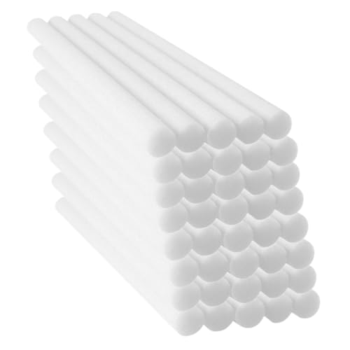 iplusmile 50 Piezas Unidades Varillas Absorbentes para Humidificador Filtro Volátil para Difusor de Aromas Accesorio Compacto para Purificador de Aire y Hogar