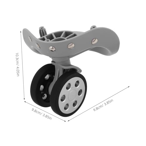Roues de bagage durables avec roulements fluides pour réparation de valise - 3