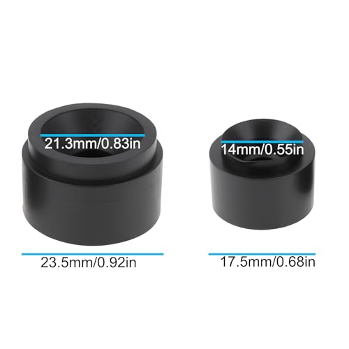 LT Easiyl 8 Stücke Auto Motorhaube Stop Stoßstange Dichtung Installation Gummi Schutz Ring 07C103226B 06J103226A Kompatibel mit Volkswagen