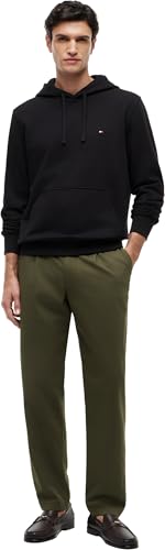 Tommy Hilfiger Men Sweatshirts Essential Terry HOODYMW0MW37235 Black (Black), XS – Ansicht 3