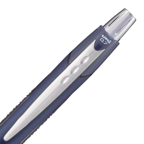 Image of Uni-Ball Jetstream RT Ballpoint Pen, Fine Point (0.7mm), Coastal Barrel, Black Ink, 6 Pens