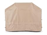 Covermates Grill Cover - Weather Resistant Outdoor Cover, Heavy Duty BBQ Covers for Large Outdoor Kitchen, Ultima 600D Polyester, 66 Inch, Ripstop Tan