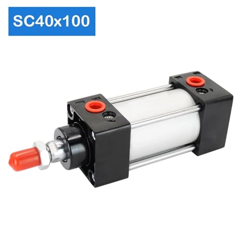 Cylindre pneumatique SC40X100 double effet à tige robuste