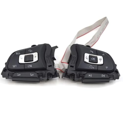 Botones volante crucero VW Golf R32 GTI 2018-2021 mandos multifunción coche