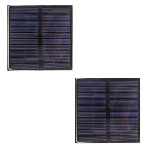 Image of 2PCS Mini Solar Panel 70x70mm 6V 100mA for Science Projects & DIY Kits