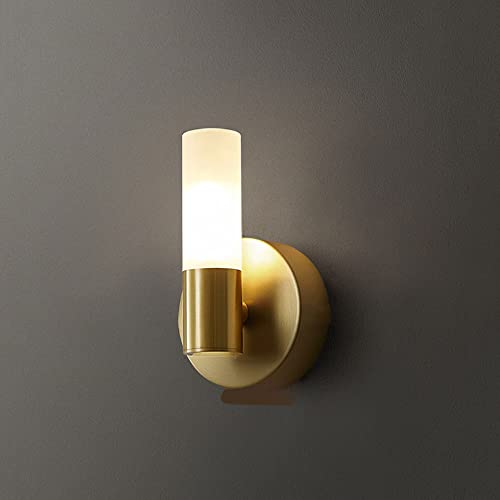 Applique murale d'intérieur G9 cuivre blanc luminaire chambre salon couloir