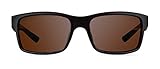 Revo Sunglasses Crawler XL: Polarized Lightweight Glare Reducing Lens Filters UV, Performance Rectangle Frame, Matte Tortoise Frame with Terra Lens