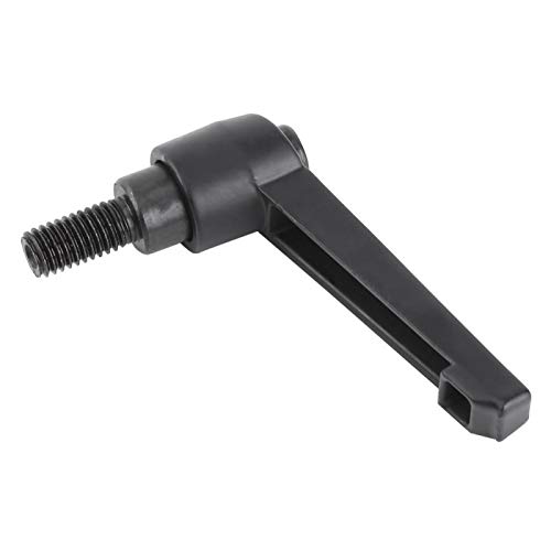 Xinrub M8 16-60mm Palanca de sujeción Ajustable maquinaria de manija ajustable bloqueo Manija Ajustable de Fijación manija del torno perilla de rosca macho externo (M8*20) Cover