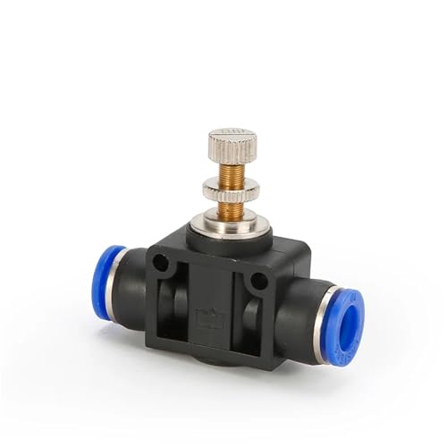 Válvula de acelerador SA 10mm tubo de control de velocidad de flujo accesorios neumáticos manguera 6