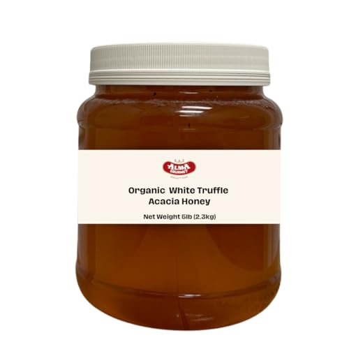 Miel de Acacia con Trufa Blanca Orgánica en Tarro de 5 lb miniatura 1