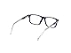 Skechers Brillengestell (Model SE50007) für Unisex, Rechteckig, gefertigt aus Acetate (inklusive Brillenetui)