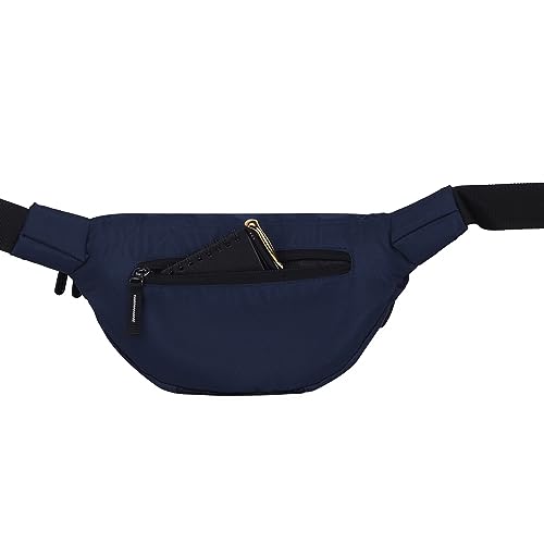 Image of WILDHORN Waist Bags for Men Women I Ultra Strong Stitching Sturdy Zippers Waterproof Pocket Large Fanny Pack for Hiking Travel Camping Running