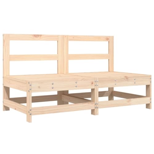 Mobilier de jardin en pin massif Tidyard pour aménager un canapé de balcon convivial - 4