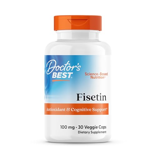 Doctor's Best Fisetin featuring Novusetin100 Mg, 30 Count