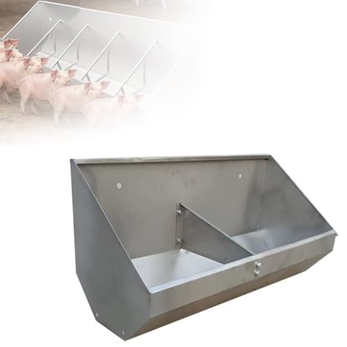 Sartén de alimentación de 6 agujeros para ovejas y cabras, limpieza fácil y rápida 2