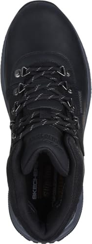 Skechers - Mens Relaxed Fit: Meroe - Pikeman Slip On Shoes, Color Black, Size: 9 XW US2