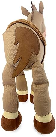 Disney Store Official Bullseye Soft Toy, Toy Story, 39cm/15, Cuddly Toy with Embroidered Facial Features and Embroidered Letters on Feet, Suitable for All Ages