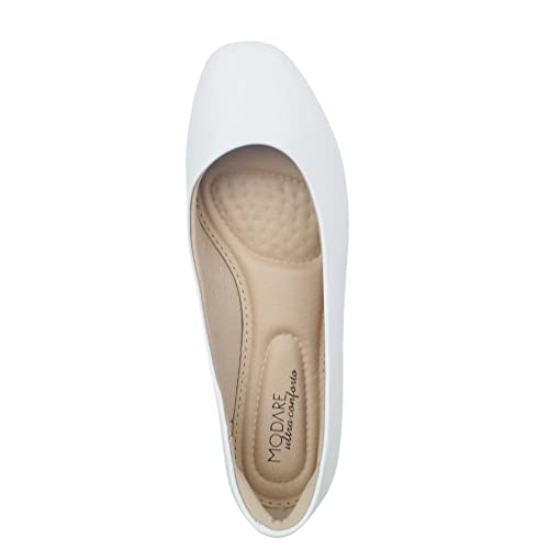 SAPATO FEMININO SALTO BAIXO MODARE - 7016400 - BRANCO - 34