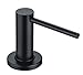 Matte Black Built In Kitchen Sink Soap and Lotion Dispenser 17oz