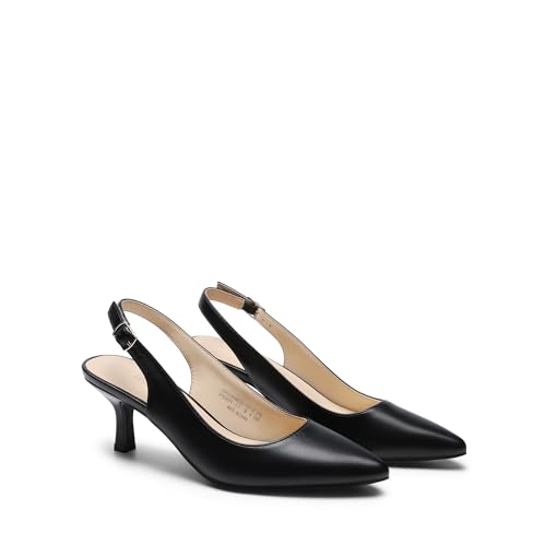No Boundaries Women's Kitten Heel Slingbacks product image