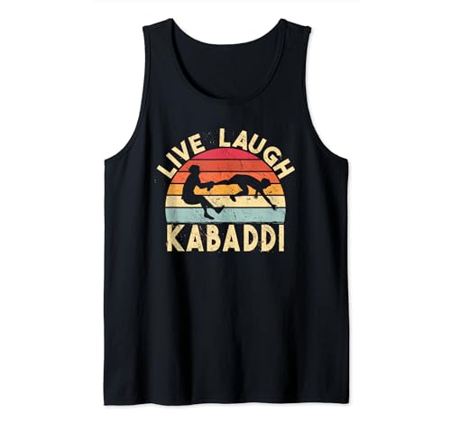 Live Laugh Kabaddi raider team Kaudi deportes asiáticos kabaddi Camiseta sin Mangas