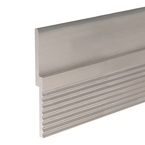 Image of Outwater 46 inch Length 2 Pack Mill Finish Aluminum Z Panel Hanger Clip