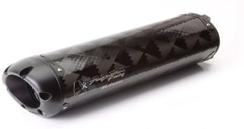 Two Brothers Racing (005-1120407-B) Black Series M-2 Carbon Fiber Canister Slip-On Exhaust System