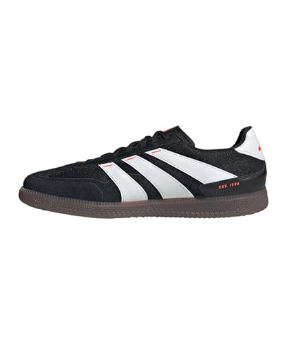 adidas Performance Predator Freestyle IN Dark Spark Weiß schwarzweissrot, 40 2/3 Unisex – Ansicht 2