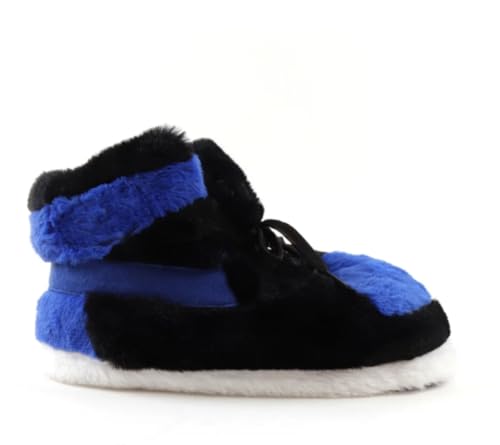 Image of Warm Furry Sneakers Slipper Comfy House Shoes Winter Plush Fuzzy Slipper Shoes For Women Men One Size Fits Most Fluffy Slides For Indoor Outdoor Bigfoot Gifts Houseshoes