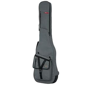 Transit Series Gig Bag Designed to Fit Electric Bass Guitars Rigid Interior Construction within the Frame of the Bag for Case-Like Protection Thick Rubber Tread on Bottom of the Bag Prevents Wear and Protects from Small Puddles to Spilled Drinks Mold...
