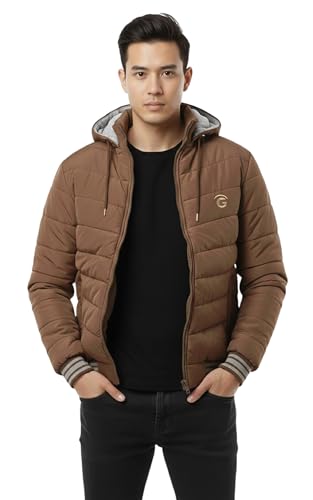 Image of Export Quality Reversible Puffer Jacket in GLD Material best for Winterwear /Hiking /Biking /Camping /Mountaineering /Fashion & Casual Wear(Control Temperature up to 3 Degree Celsius)(3C)